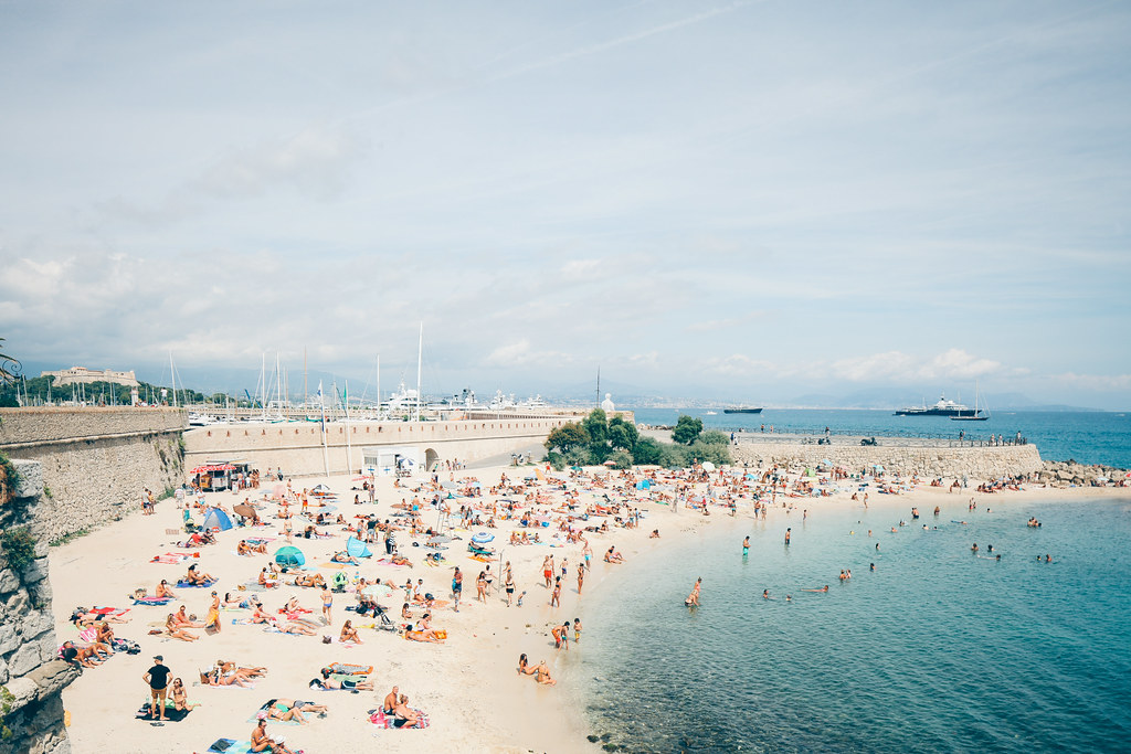Plage méditerranéenne dans l'Hérault